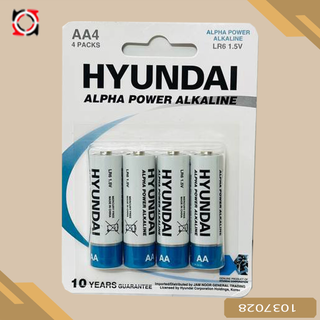 باطري قلمي هيونداي ALPHA POWER آلکالاين 4 عددي(1037028)